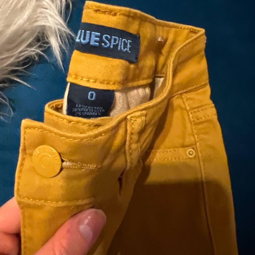 Mustard colored pants